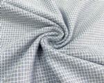 NC-1839  High density recycled polyester plaid spandex fabric
