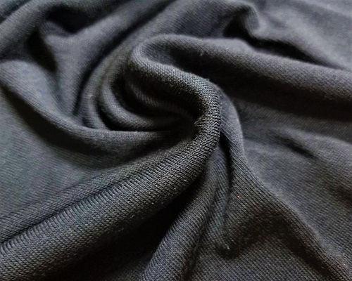 Black Fabric, Bamboo Fabric, Velour Fabric