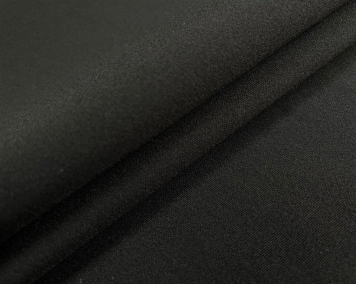 NC-1819  High density 84% polyester 16% black spandex soft handfeel fabric