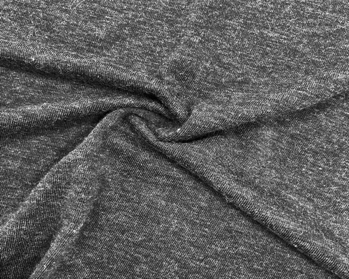 NC-2018 RECYCLED  melange thermal polyester elastane fabric