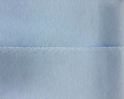 NC-2055  Thick hand touch cotton feeling polyester elastane double knit fabric