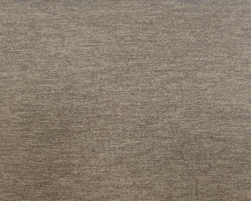 NC-2074 Soft touch melange recycled polyester spandex knit fabric