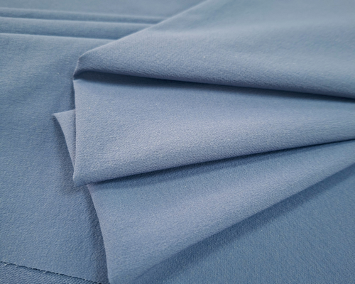 NC-2108 Cool feeling moisture wicking nylon spandex double weave fabric