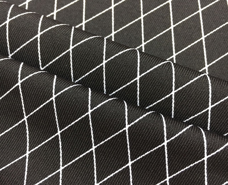 NC-777-1 Diamond print wicking elastic fabric(Coolplus)