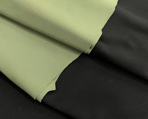 NC-1807 Taiwan high elastic both sides peach skin nylon interlock fabric