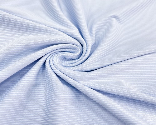 NC-1852  ZIS COLLAGEN silky soft touch moisturizing anti odor collagen nylon stripe fabric