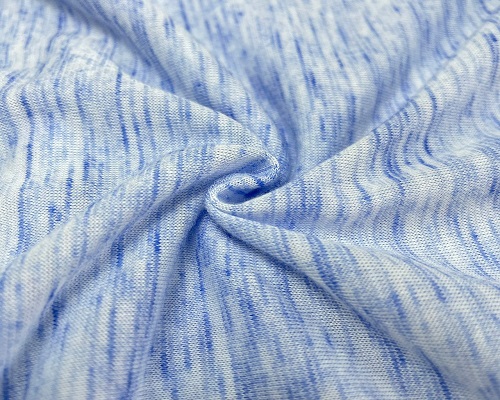 NC-1884 Two tone soft handle wicking polyester cotton knit fabric