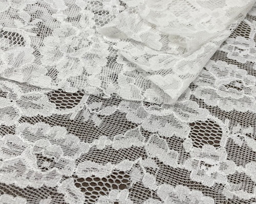 NC-1890 Taiwan fine quality elegant florals super soft touch nylon spandex lace fabric