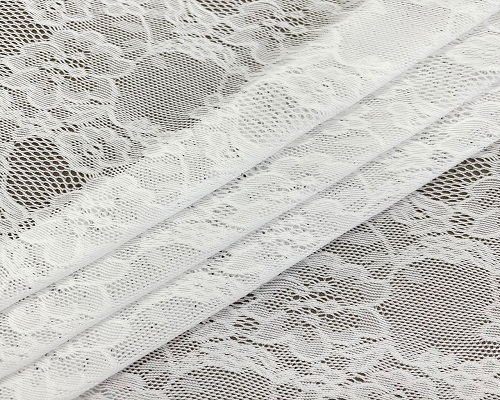 NC-1908 Soft hand feeling elegant florals 100% nylon thin transparent lace mesh fabric