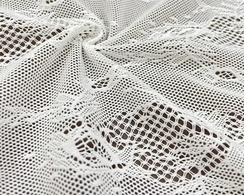 NC-1912  Noble totem geometric pattern nylon high elastic lace mesh tricot fabric