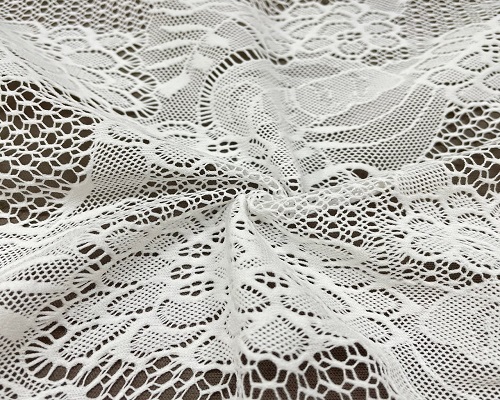 NC-1913  Taiwan quality elegant floral design nylon elastane lace mesh fabric