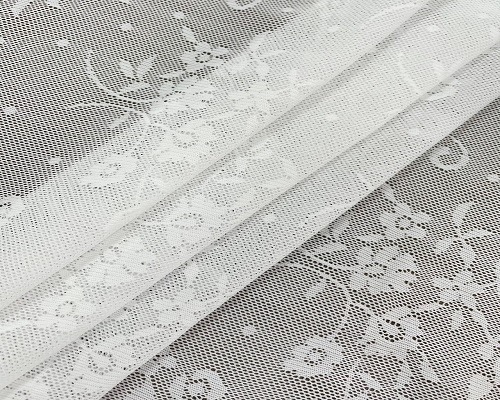NC-1918 Taiwan scattered flowers soft touch nylon high elastic tulle lace mesh fabric