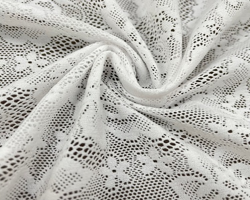 NC-1919  Taiwan high elastic lively butterfly pattern nylon thin transparent lace mesh fabric
