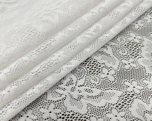 NC-1919  Taiwan high elastic lively butterfly pattern nylon thin transparent lace mesh fabric