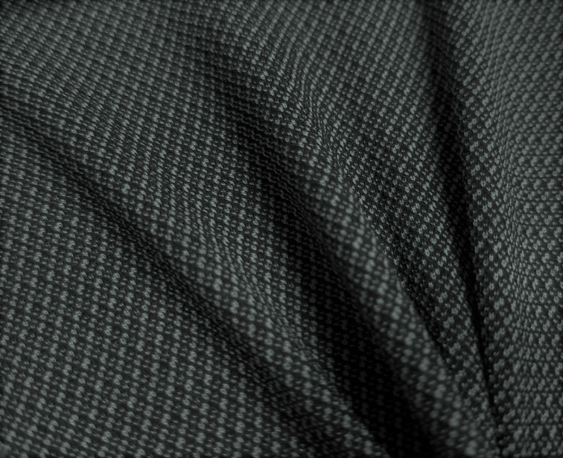 NC-1428 Small checked PK double jersey fabric | fabric manufacturer ...