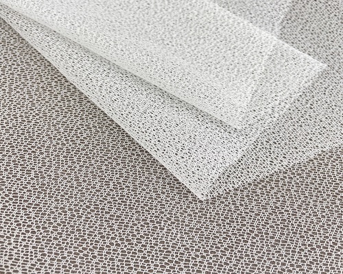 NC-1948 Taiwan lightweight 100% nylon see through lace mesh fabric