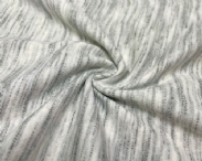 NC-1877 Taiwan odorless moisturizing anti static Umorfil collagen cotton melange stripes knit fabric