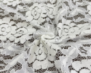 NC-1905 Taiwan cute floral pattern sheer lace cotton nylon mesh fabric