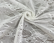 NC-1911 Soft touch high quality abstratc pattern lace nylon elastic mesh fabric