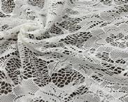 NC-1915 Taiwan quality see through floral lace nylon high elastic spandex mesh fabric