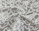 NC-1896  Classical floral pattern lightweight 100% nylon tulle tricot lace fabric