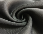 NC-1623  Liquid Titanium thick absorb odor negative ion elastic sandwich fabric