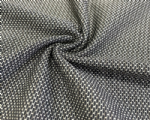 NC-1856  Silver fiber anti bacterial anti odor polyester honeycomb fabric