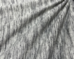 NC-1883 Taiwan cottony feel melange stripes polyester cotton knit fabric