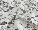 NC-1895  Taiwan fine quality floral design cotton nylon thin transparent lace tricot mesh fabric