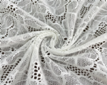 NC-1910 Taiwan high classic floral leaves see through lace nylon elastane mesh fabric