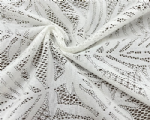 NC-1916 Tropical leaves sheer lace nylon high elastic mesh fabric