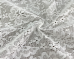 NC-1917 Vivid butterfly floral soft touch high elastic nylon thin transparent lace mesh fabric